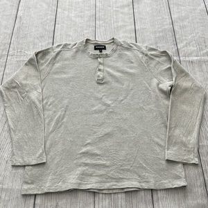 Bonobos Waffle Long Sleeve Henley, Men’s size XL